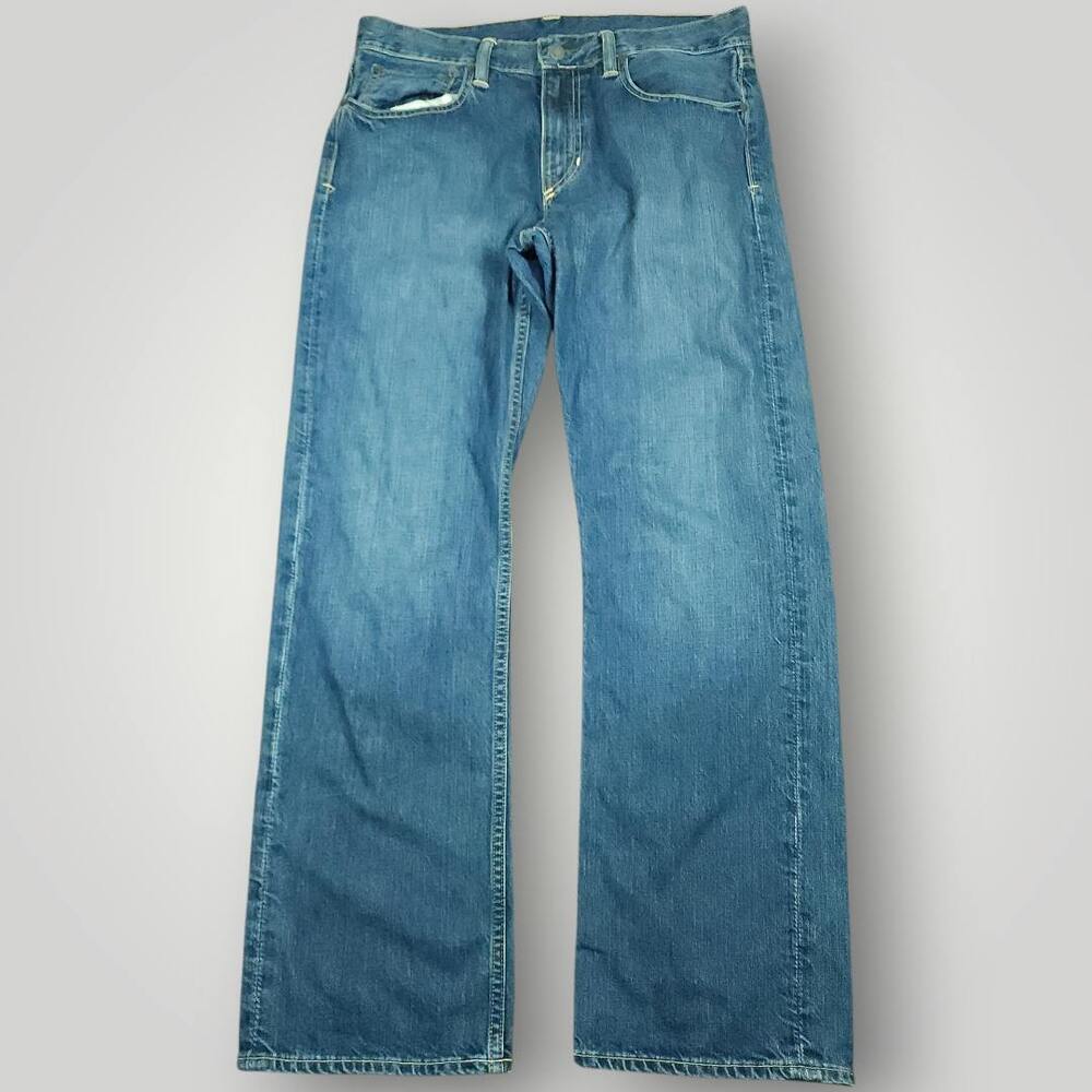 Polo Ralph Lauren Jeans Mens 31x30 867 Classic Fit Baggy Mid Rise Medium Wash